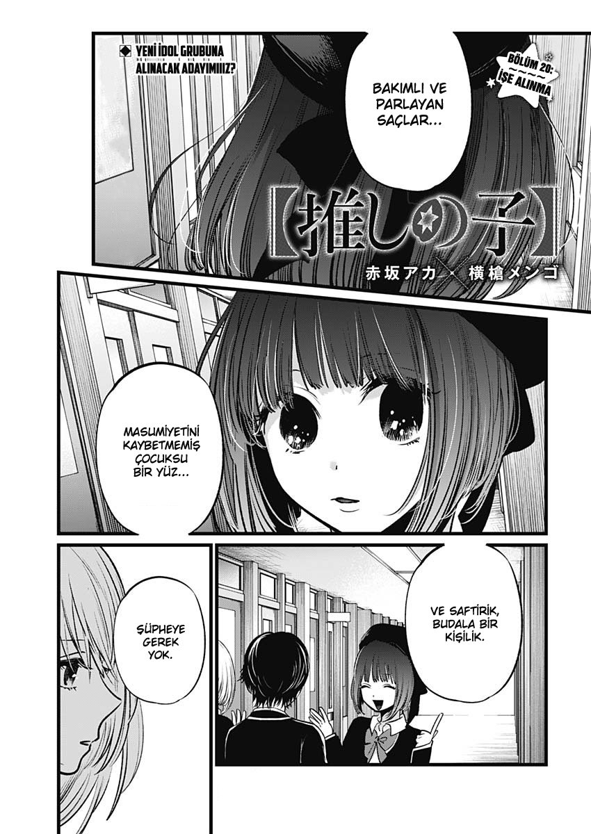 Oshi No Ko Bölüm 20 - Sayfa 1