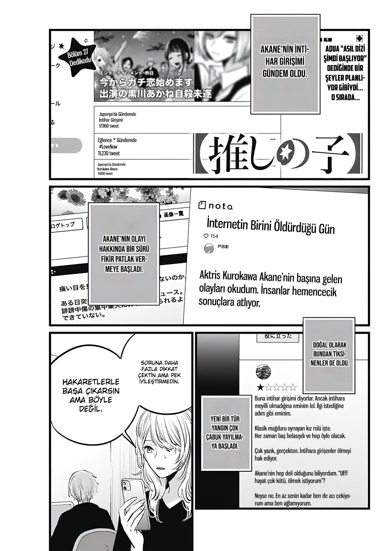 Oshi No Ko Bölüm 27 - Sayfa 1