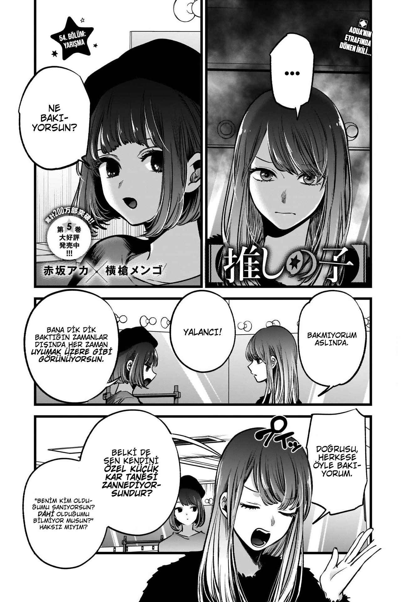 Oshi No Ko Bölüm 54 - Sayfa 1