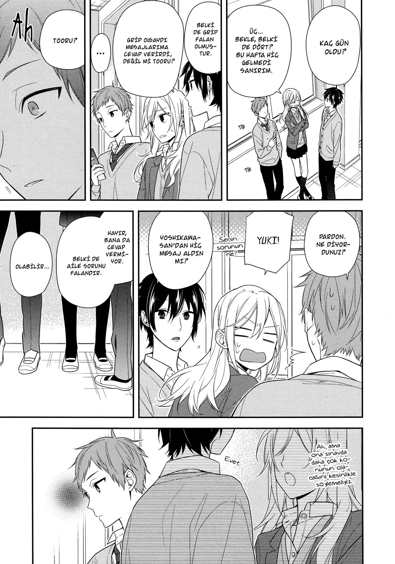 Horimiya Bölüm 58 - Sayfa 17