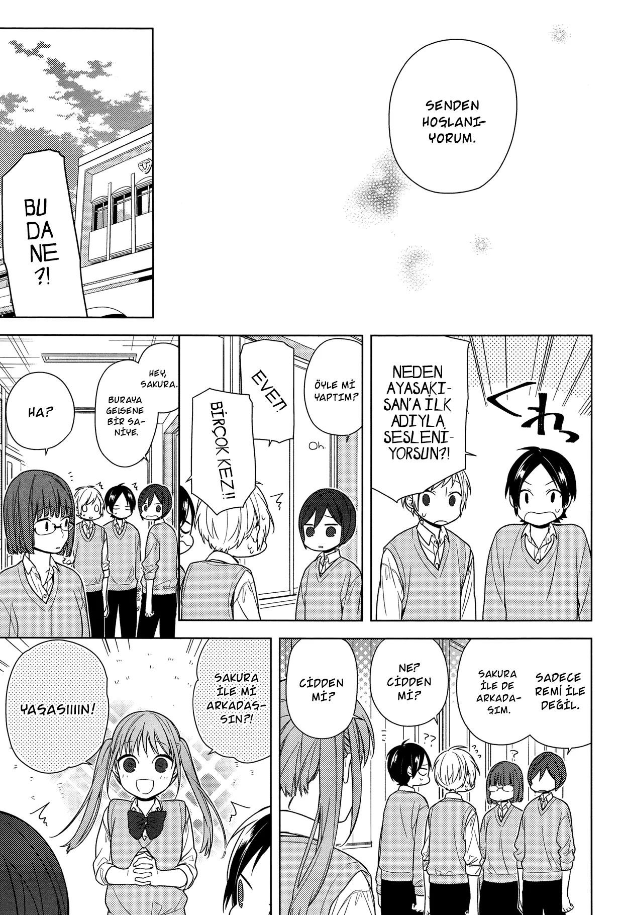 Horimiya Bölüm 70 - Sayfa 27