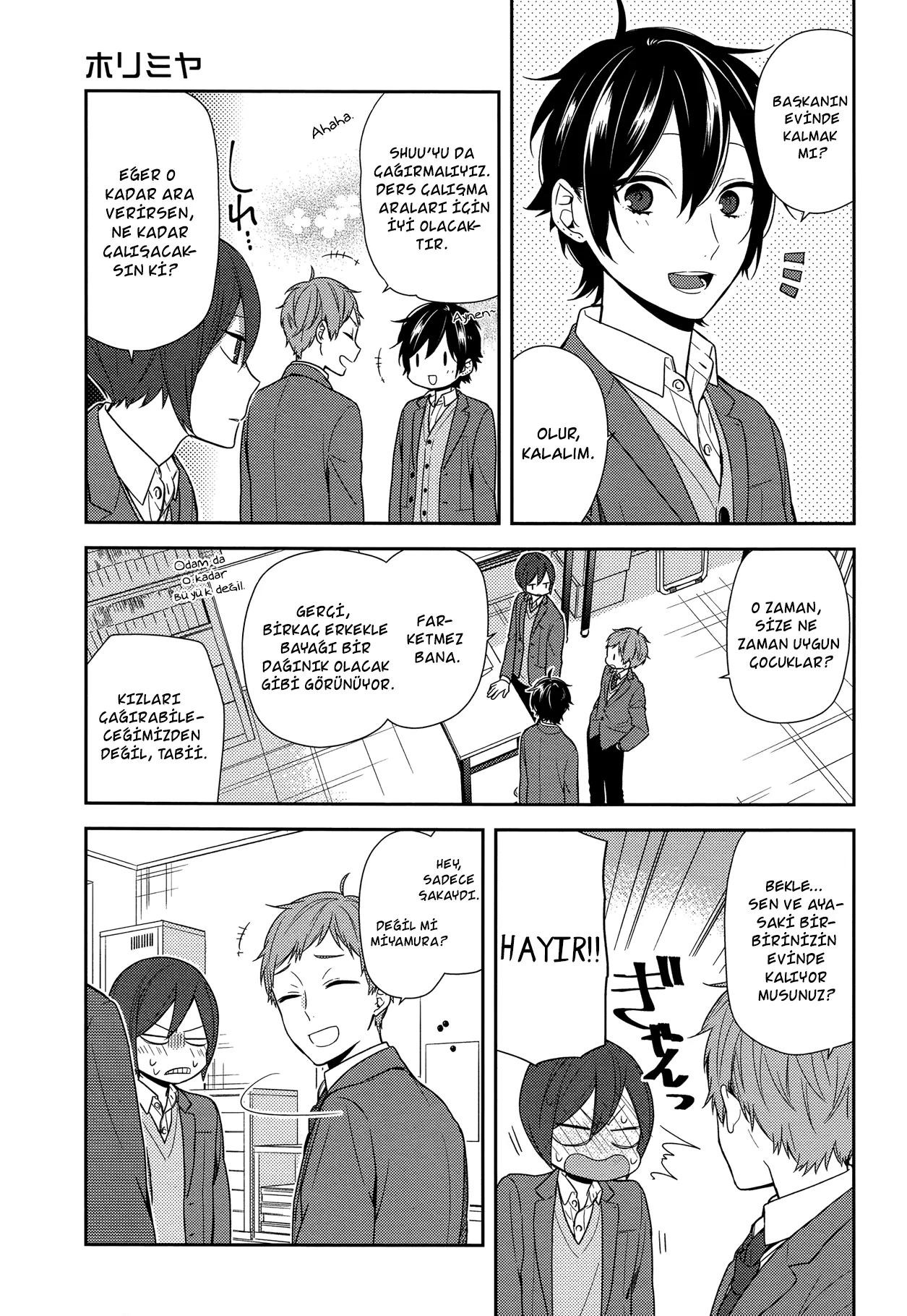 Horimiya Bölüm 71 - Sayfa 1