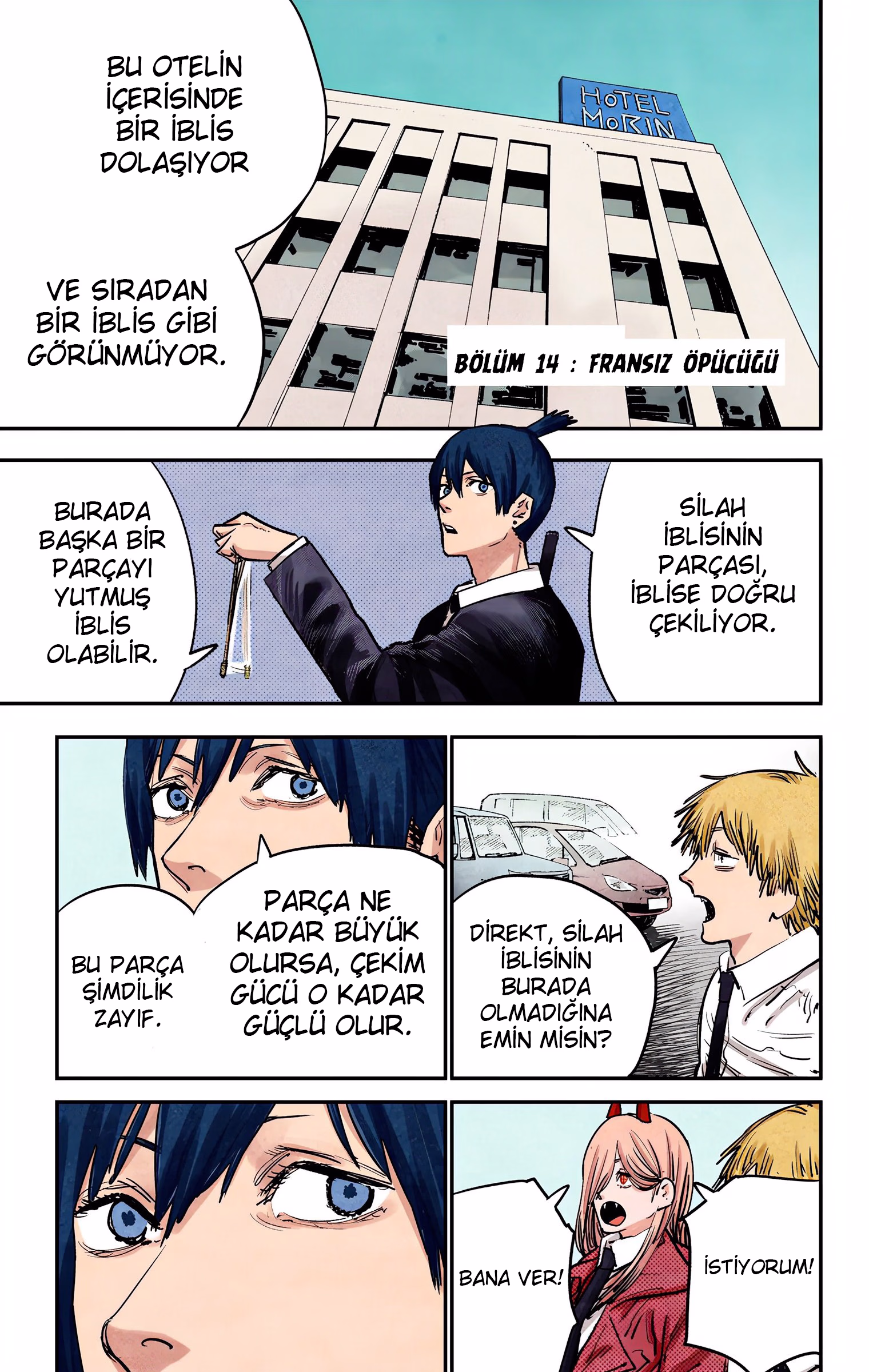 Chainsaw Man Bölüm 14 - Sayfa 1