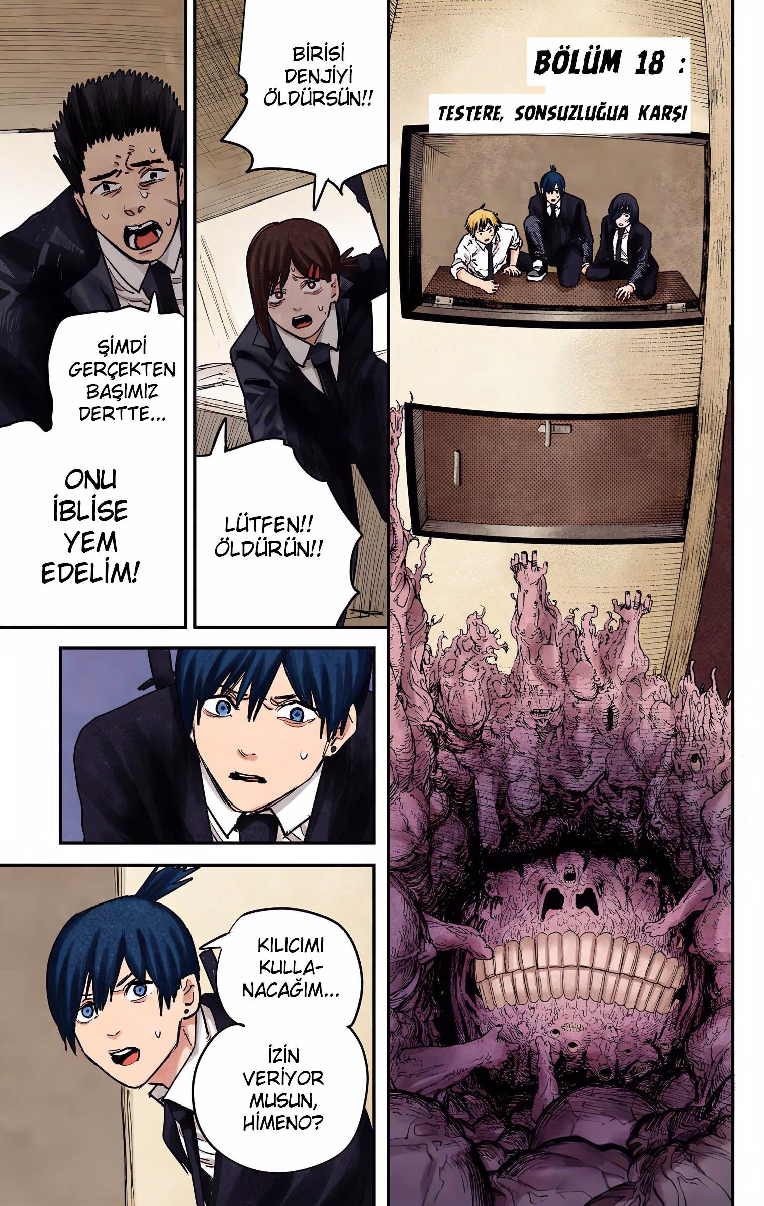 Chainsaw Man Bölüm 18 - Sayfa 1