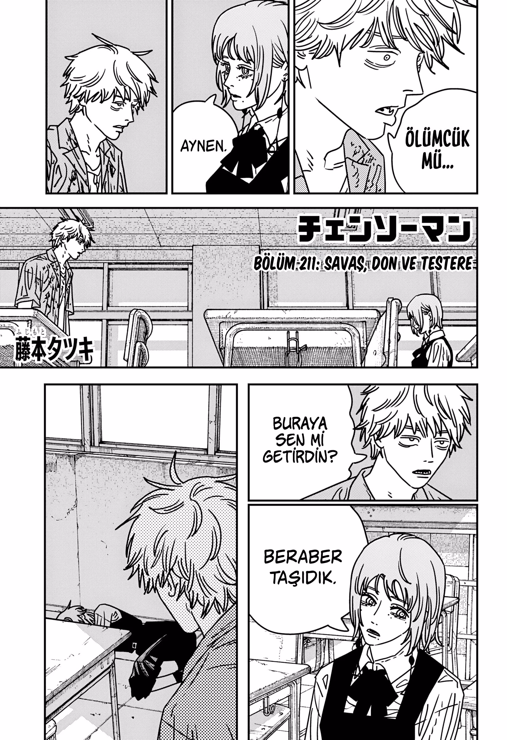 Chainsaw Man Bölüm 211 - Sayfa 1