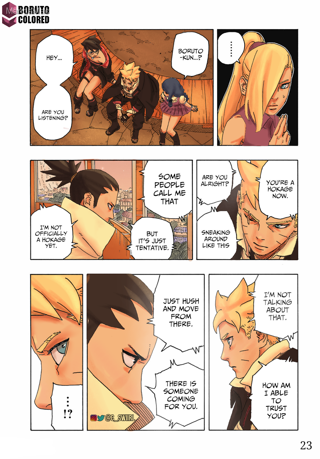 Boruto : Two Blue Vortex Bölüm 6 - Sayfa 23