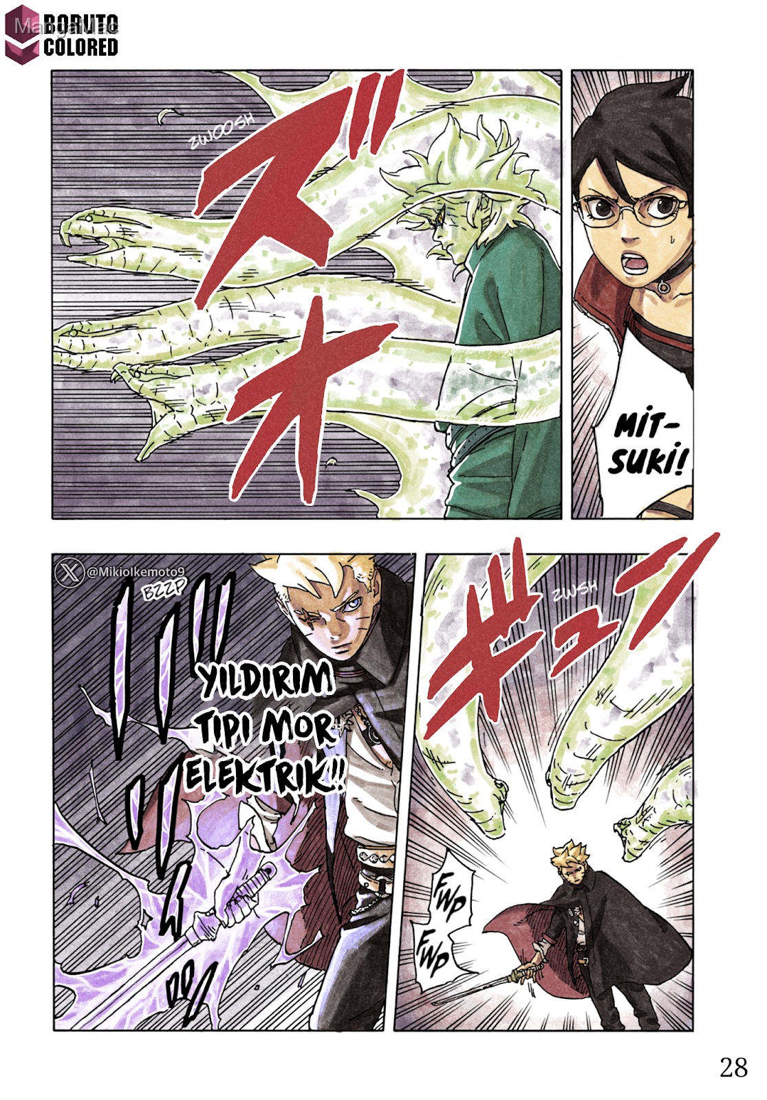 Boruto : Two Blue Vortex Bölüm 6 - Sayfa 28