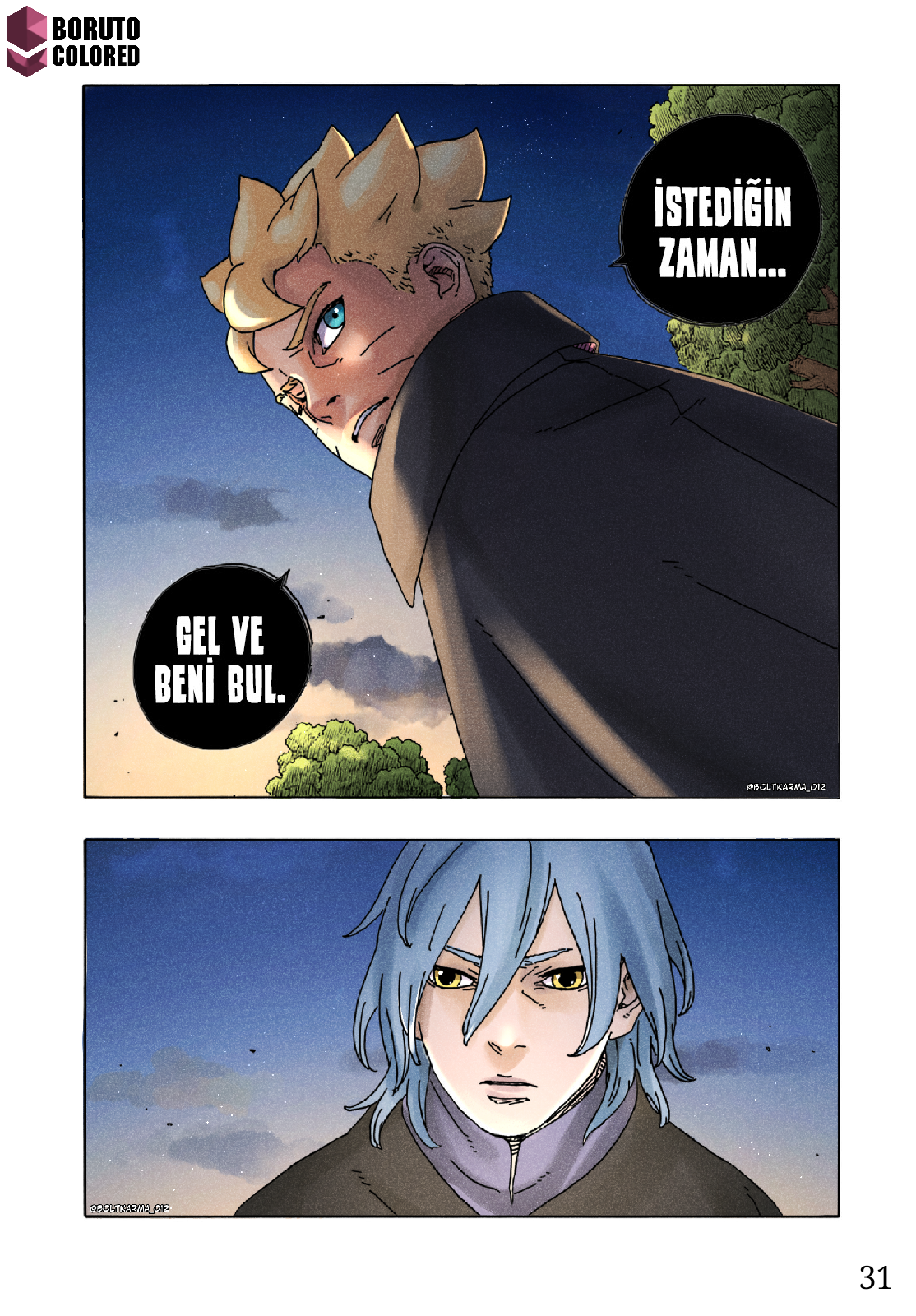 Boruto : Two Blue Vortex Bölüm 7 - Sayfa 31