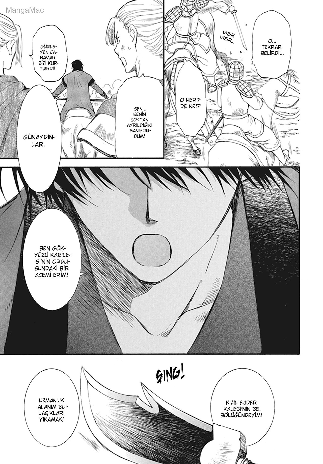Akatsuki no Yona Bölüm 211 - Sayfa 23