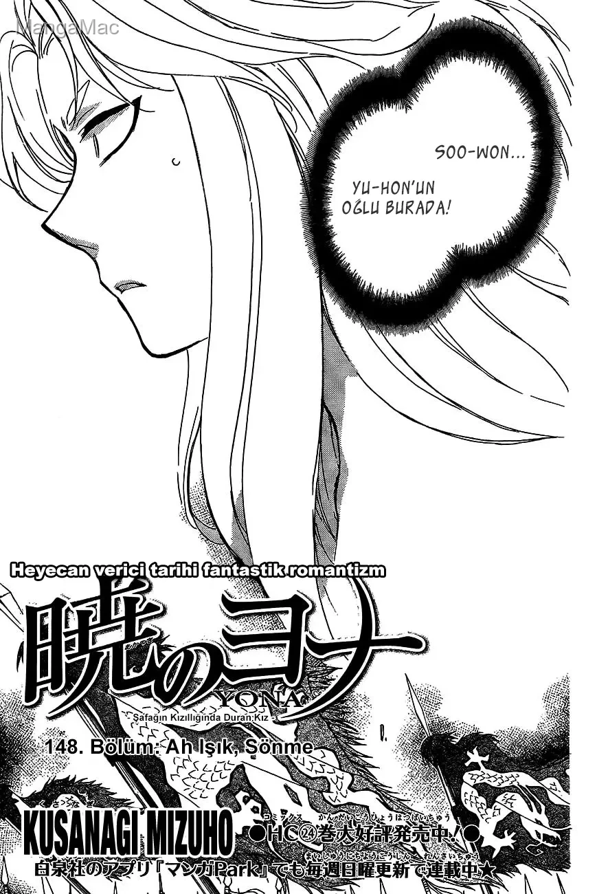 Akatsuki no Yona Bölüm 148 - Sayfa 1