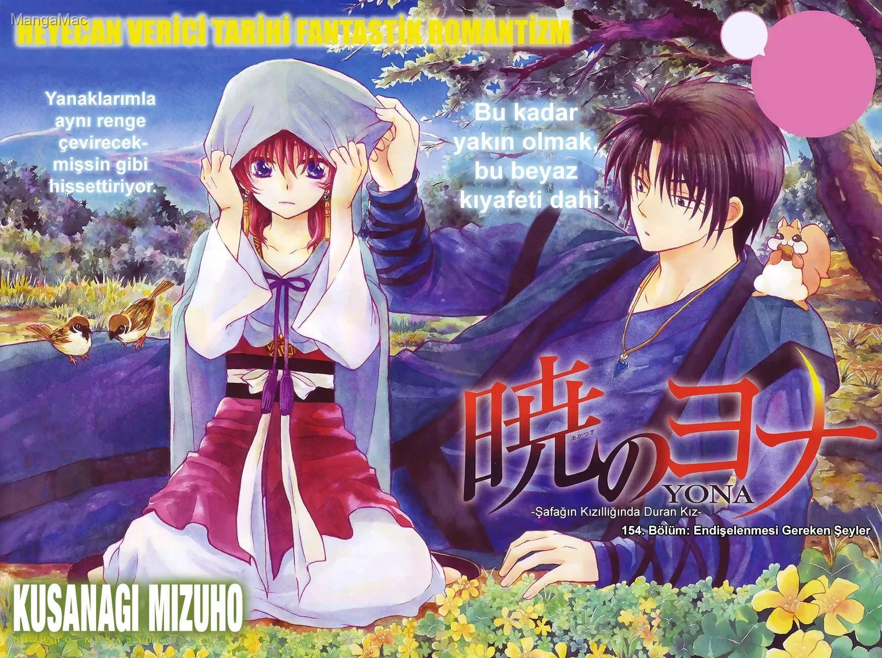 Akatsuki no Yona Bölüm 154 - Sayfa 1