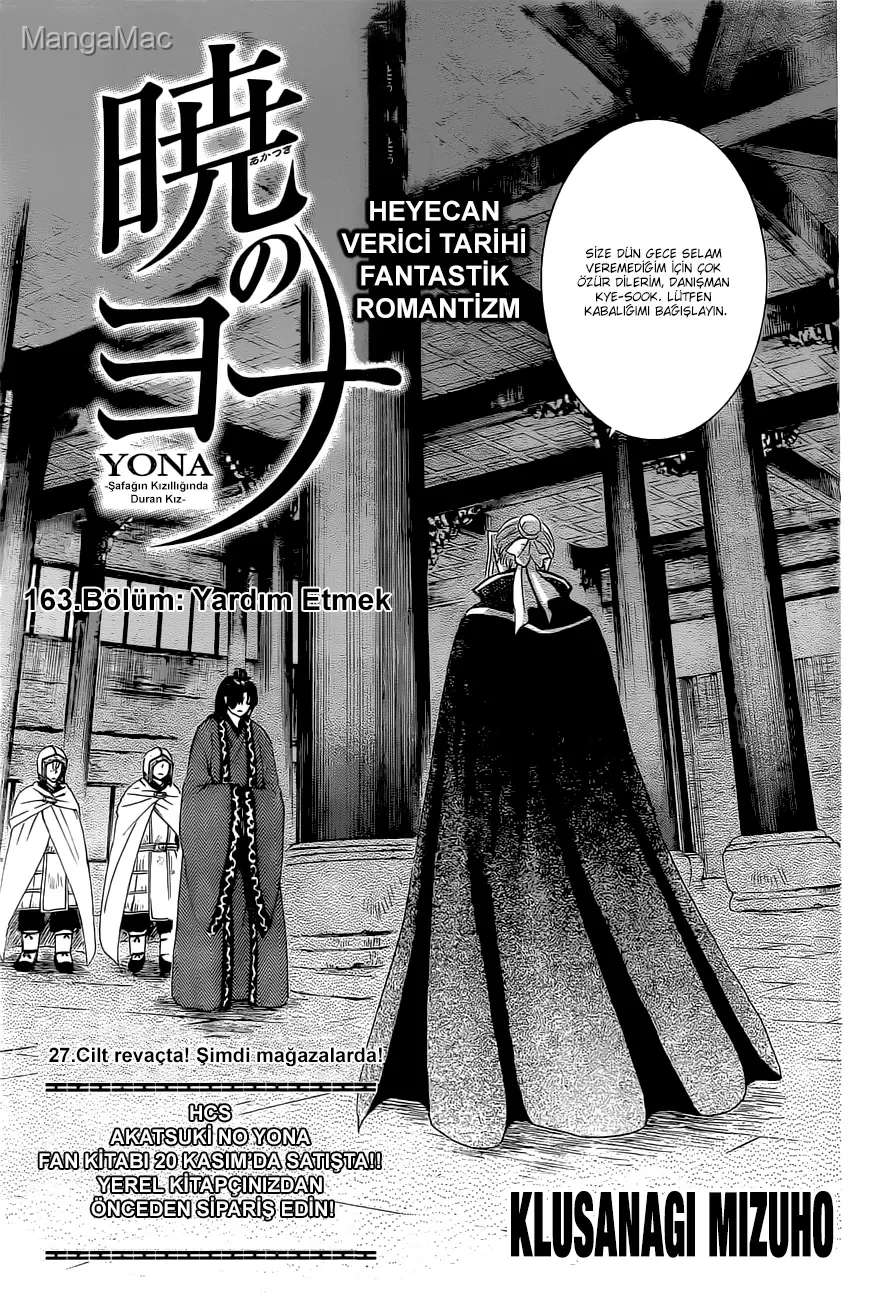 Akatsuki no Yona Bölüm 163 - Sayfa 1