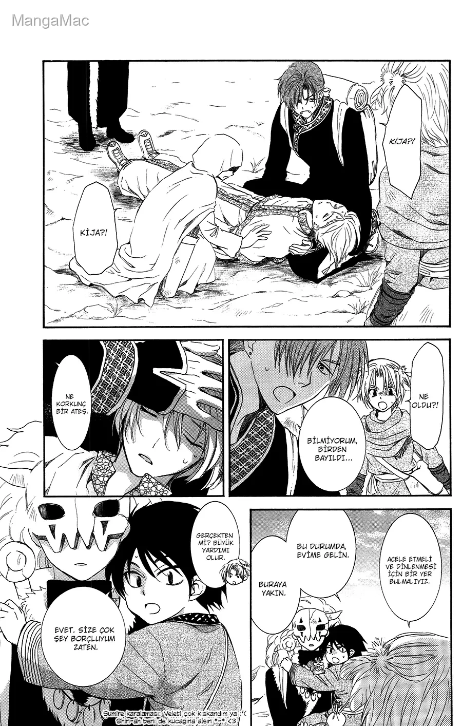 Akatsuki no Yona Bölüm 96 - Sayfa 1