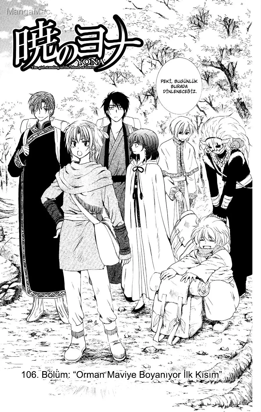 Akatsuki no Yona Bölüm 106 - Sayfa 3