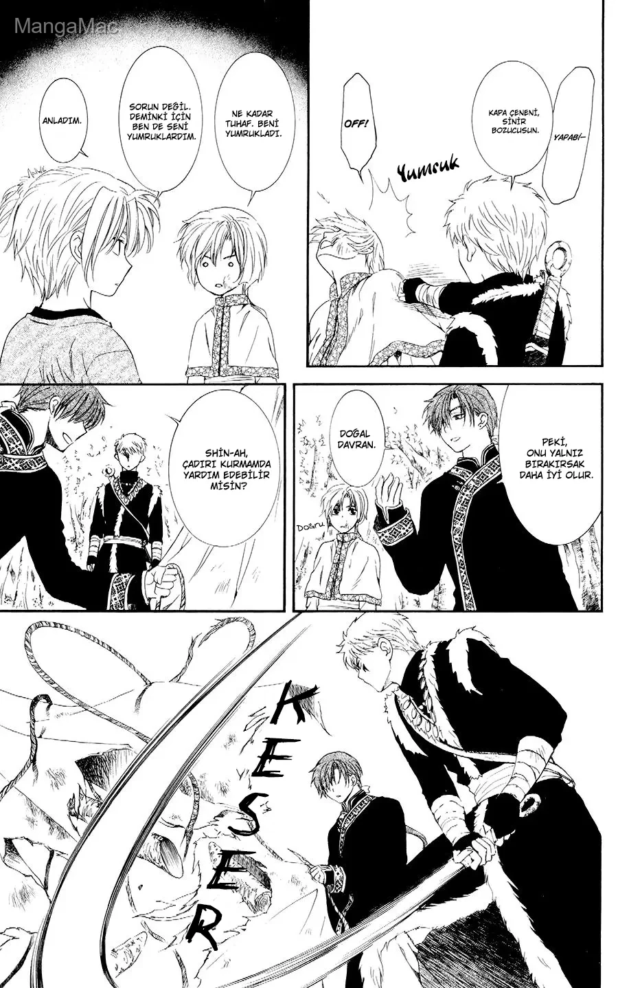 Akatsuki no Yona Bölüm 106 - Sayfa 17