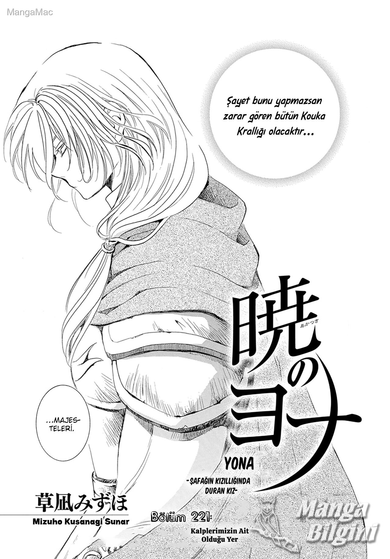 Akatsuki no Yona Bölüm 221 - Sayfa 4