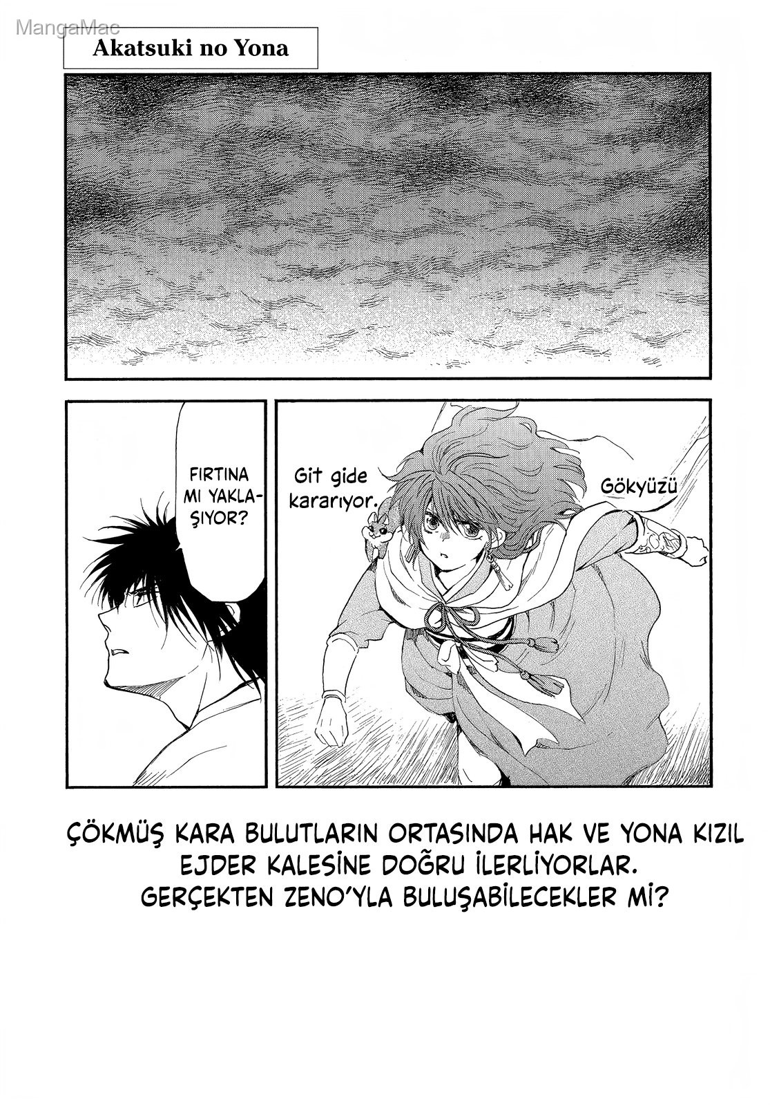 Akatsuki no Yona Bölüm 259 - Sayfa 1