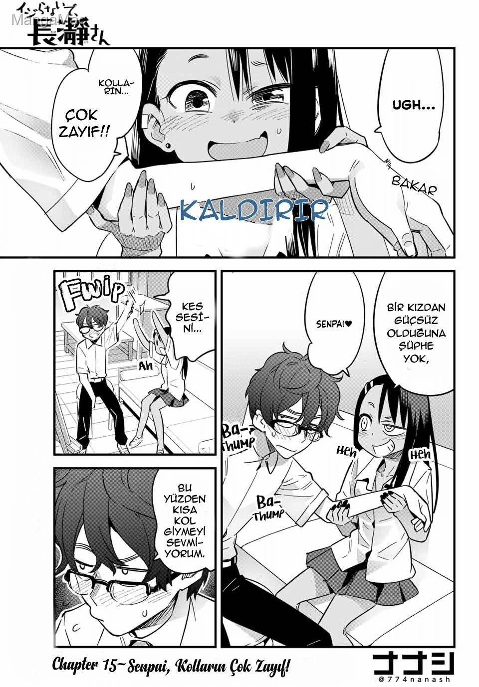 Ijiranaide, Nagatoro-san Bölüm 15 - Sayfa 1