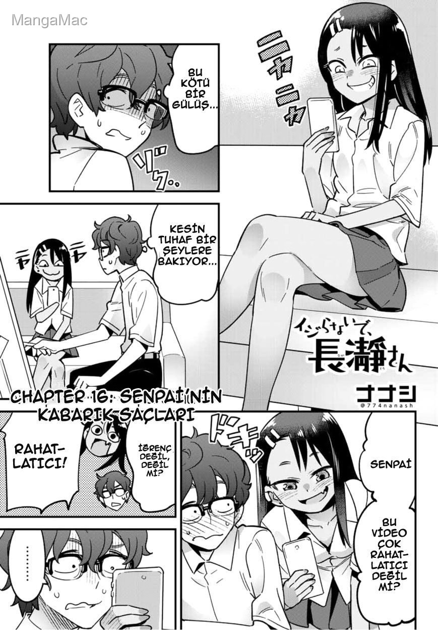 Ijiranaide, Nagatoro-san Bölüm 16 - Sayfa 1