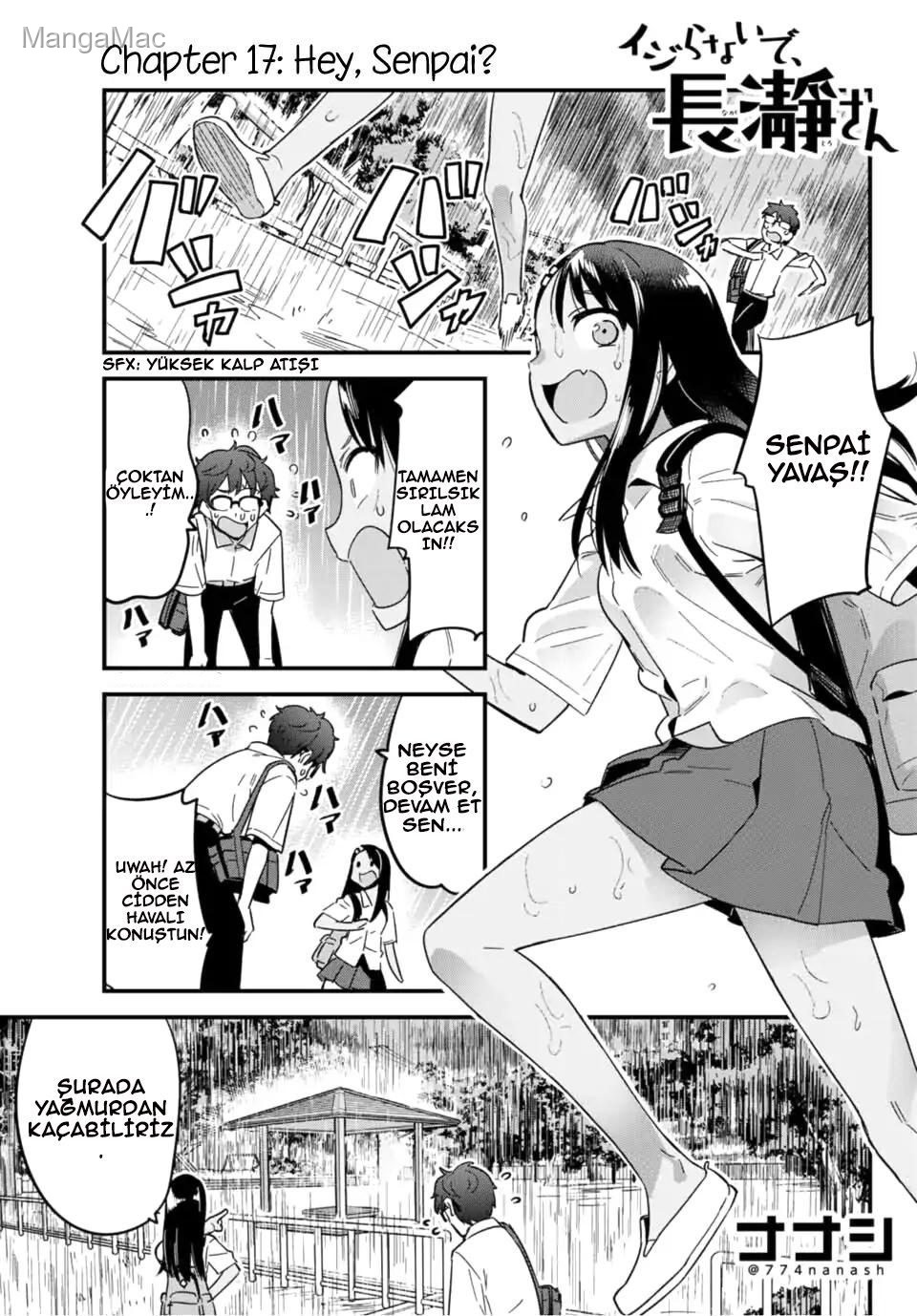 Ijiranaide, Nagatoro-san Bölüm 17 - Sayfa 1