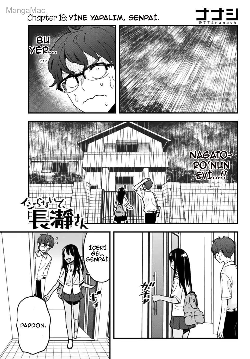 Ijiranaide, Nagatoro-san Bölüm 18 - Sayfa 1