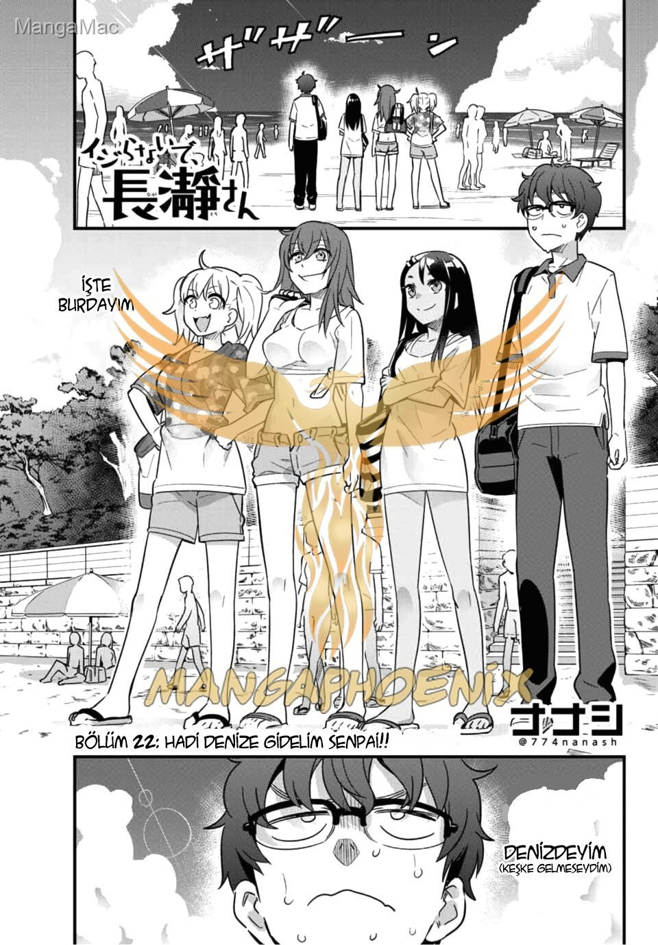 Ijiranaide, Nagatoro-san Bölüm 22 - Sayfa 1