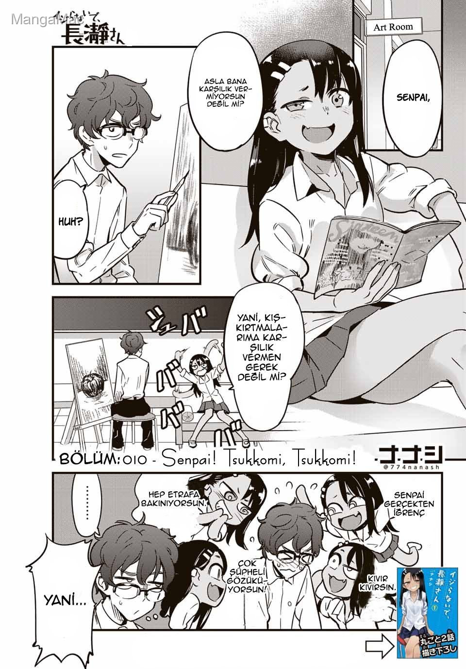 Ijiranaide, Nagatoro-san Bölüm 10 - Sayfa 1