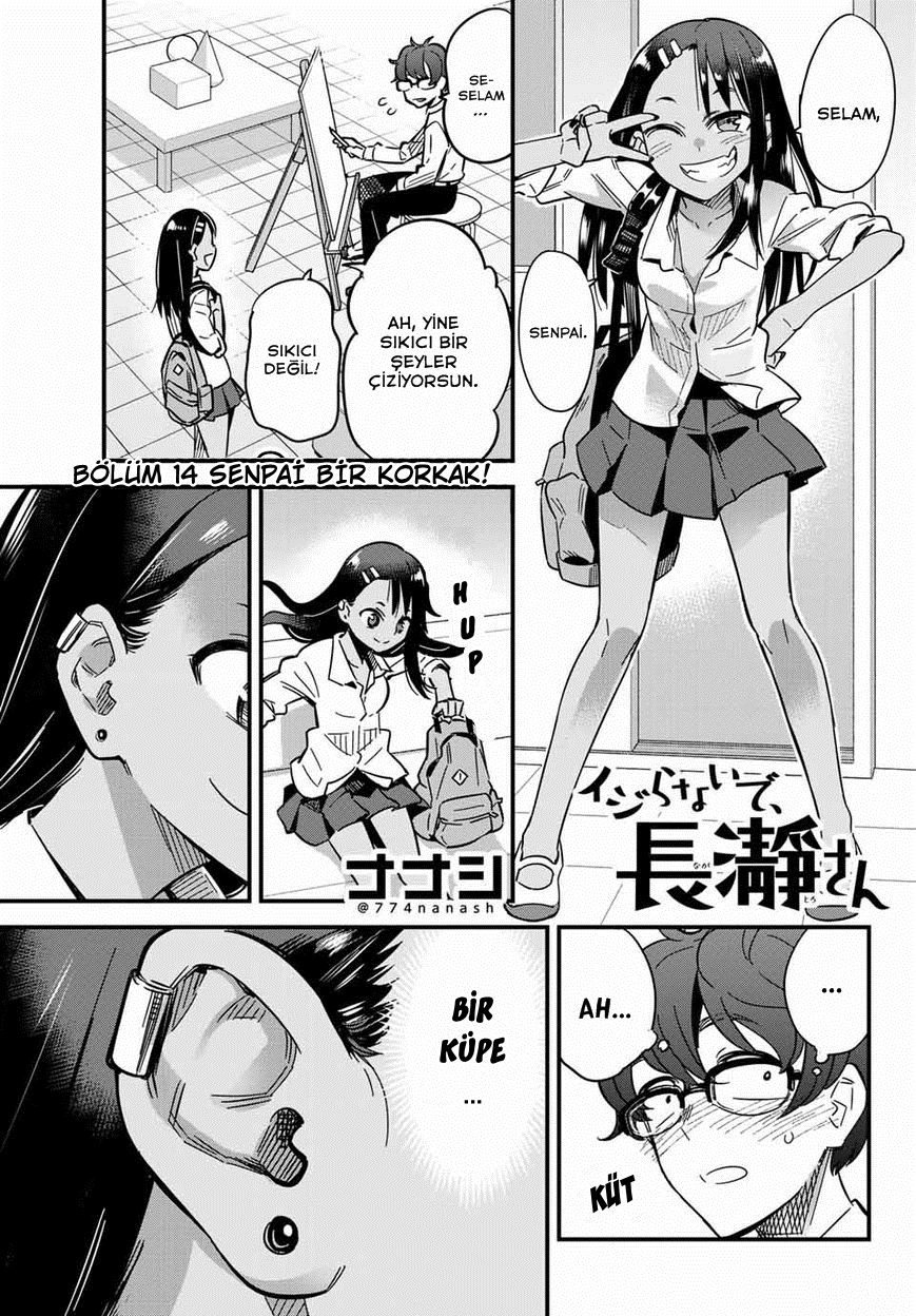 Ijiranaide, Nagatoro-san Bölüm 14.1 - Sayfa 1