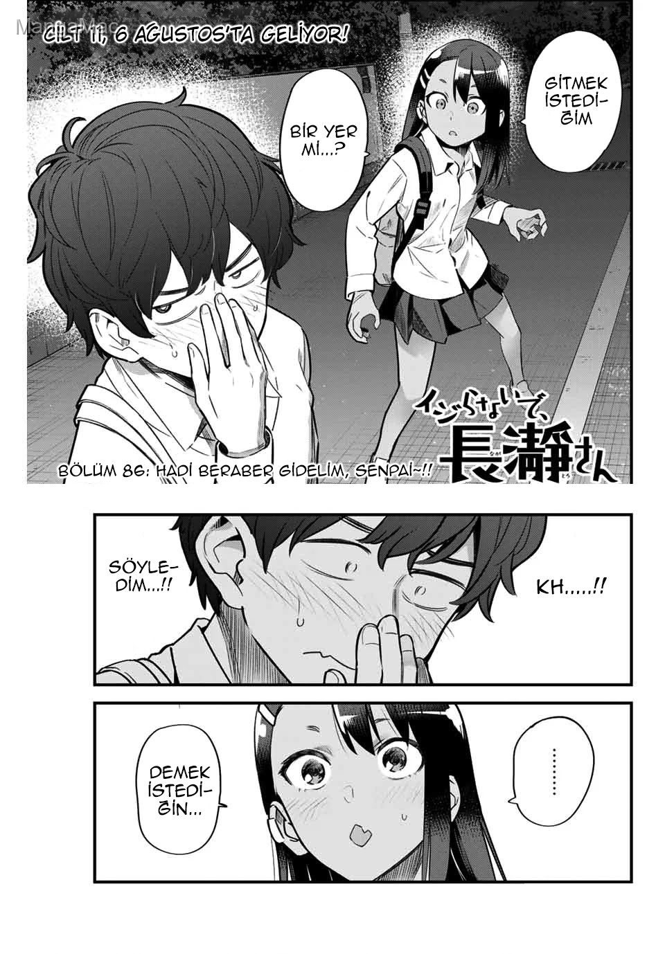Ijiranaide, Nagatoro-san Bölüm 86 - Sayfa 1