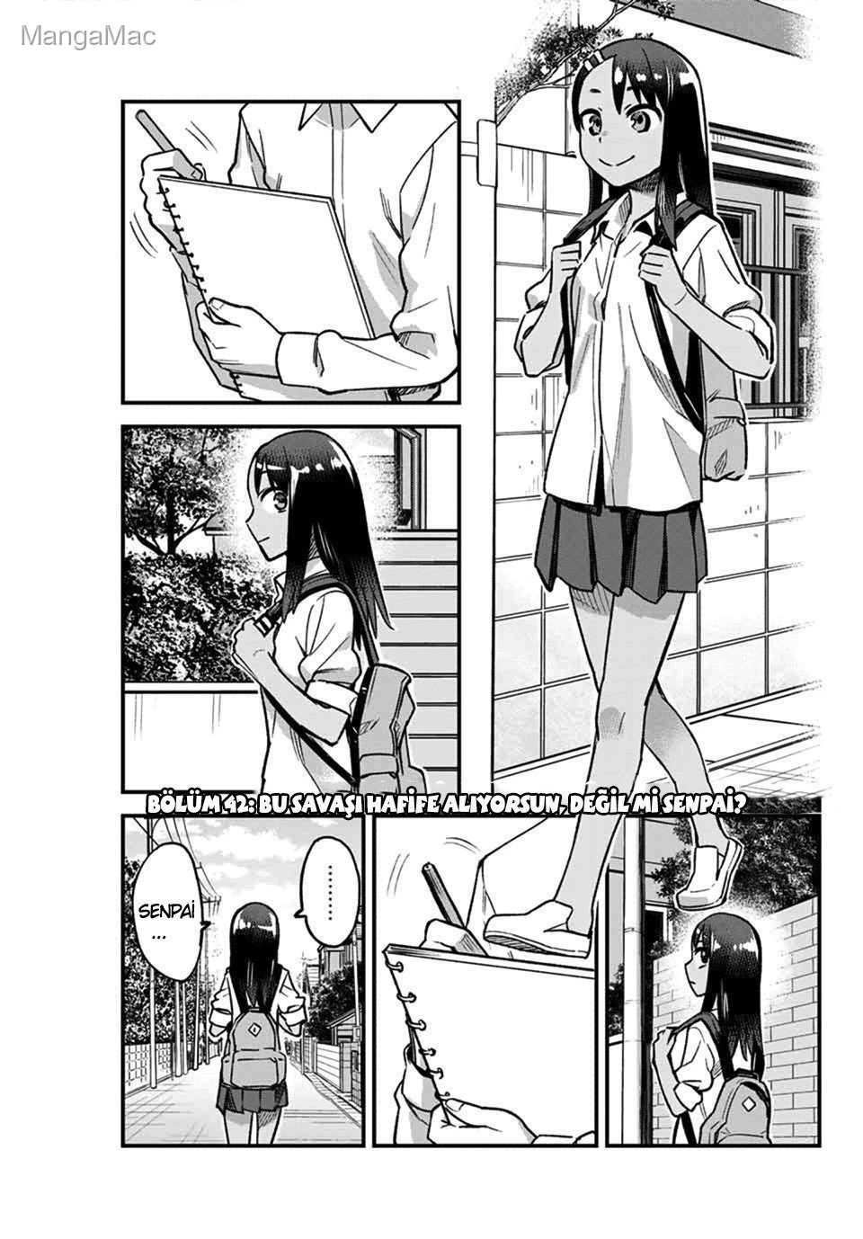 Ijiranaide, Nagatoro-san Bölüm 42 - Sayfa 1