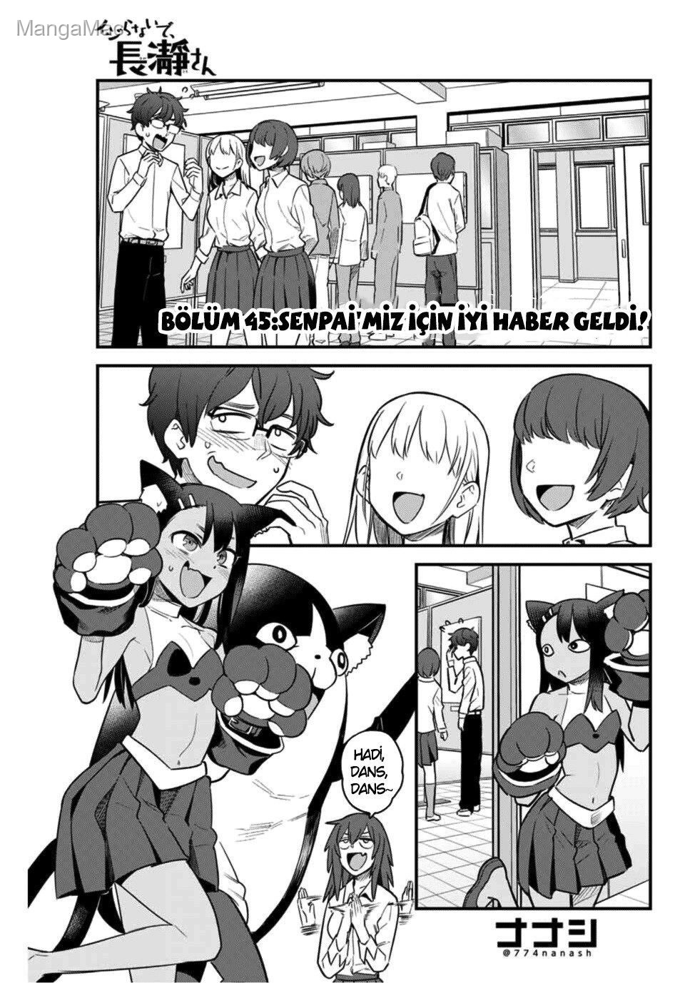 Ijiranaide, Nagatoro-san Bölüm 45 - Sayfa 1