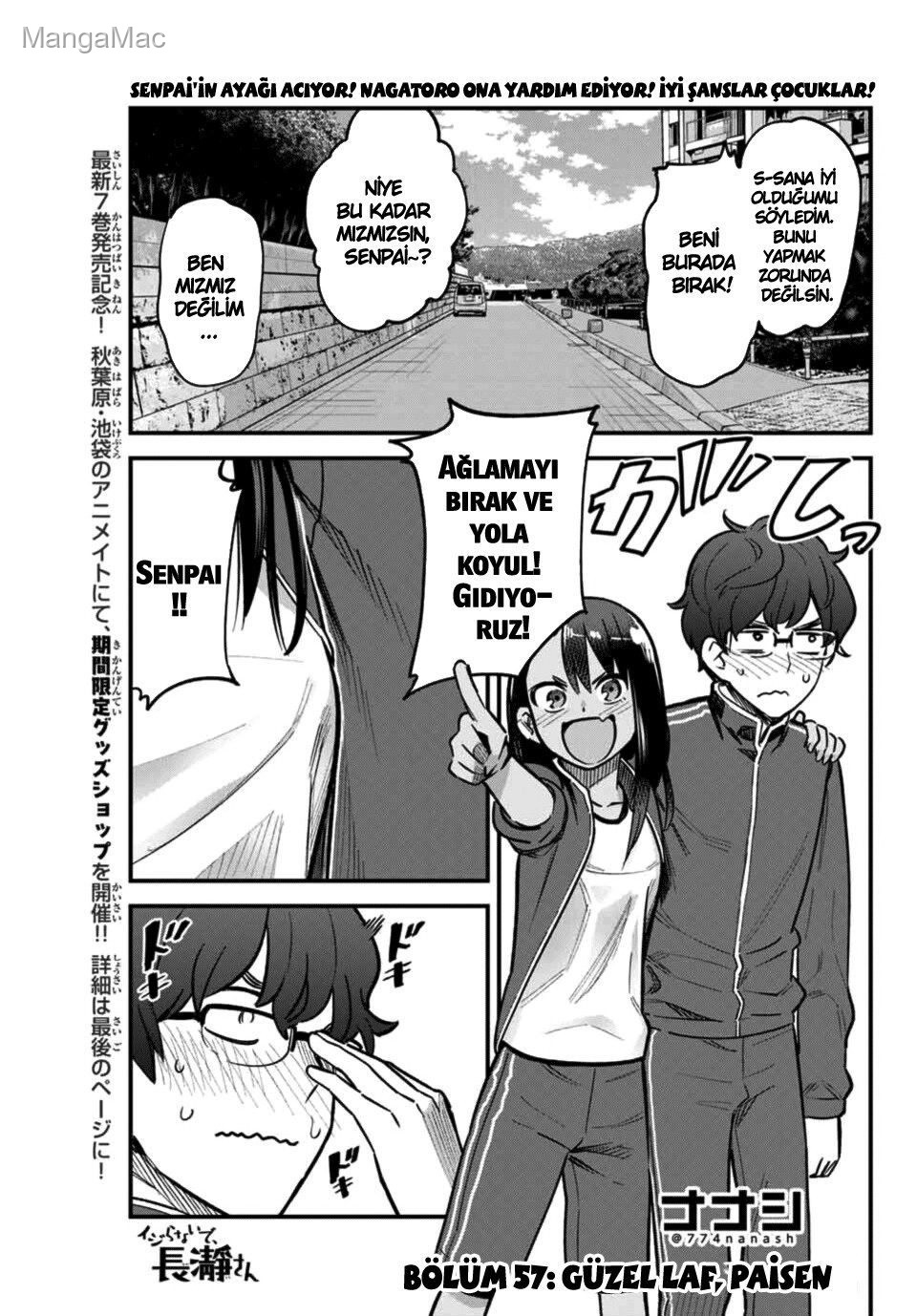 Ijiranaide, Nagatoro-san Bölüm 57 - Sayfa 1