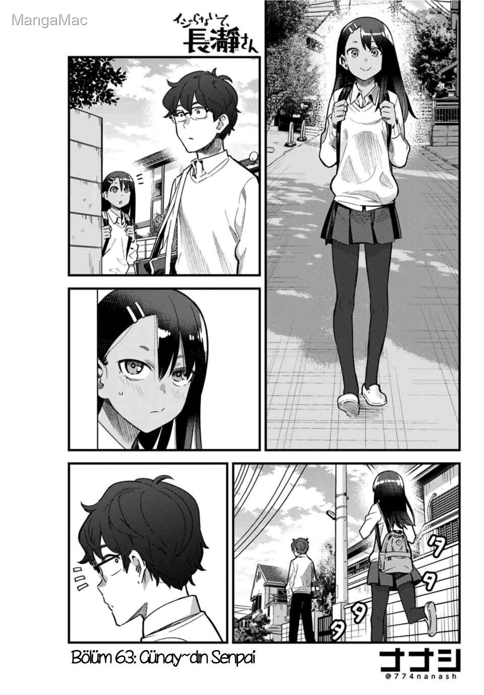 Ijiranaide, Nagatoro-san Bölüm 63 - Sayfa 1