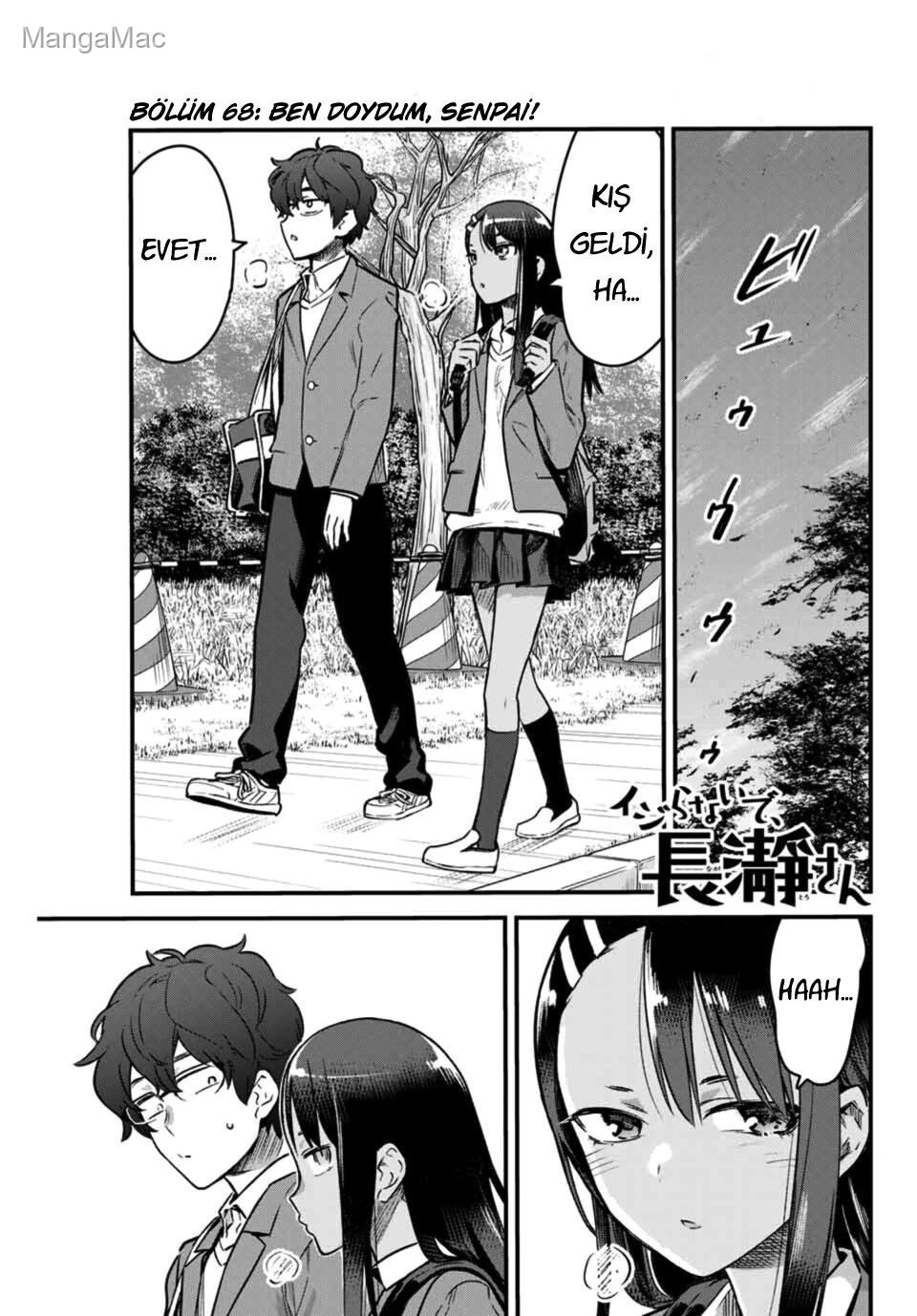 Ijiranaide, Nagatoro-san Bölüm 68 - Sayfa 1