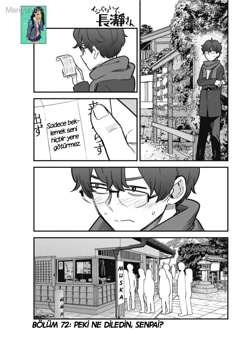 Ijiranaide, Nagatoro-san Bölüm 72 - Sayfa 1
