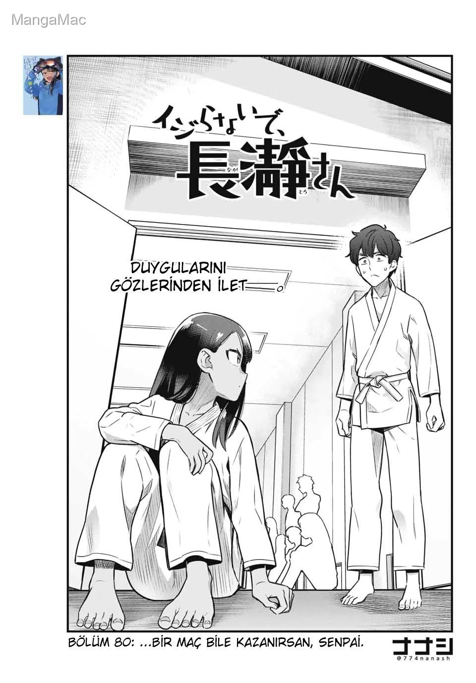 Ijiranaide, Nagatoro-san Bölüm 80 - Sayfa 1