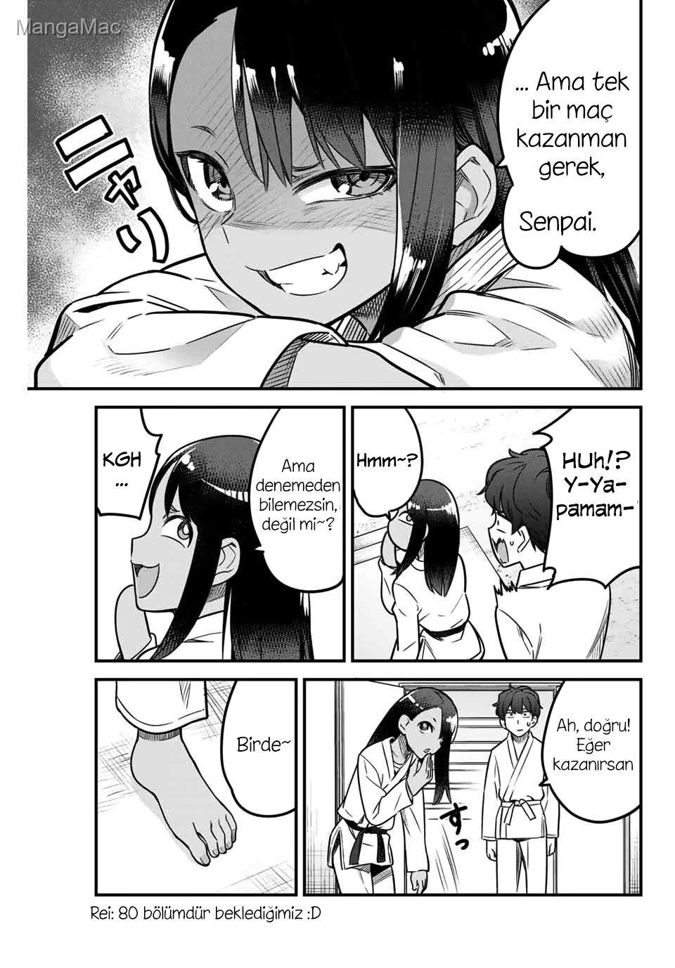 Ijiranaide, Nagatoro-san Bölüm 80 - Sayfa 5