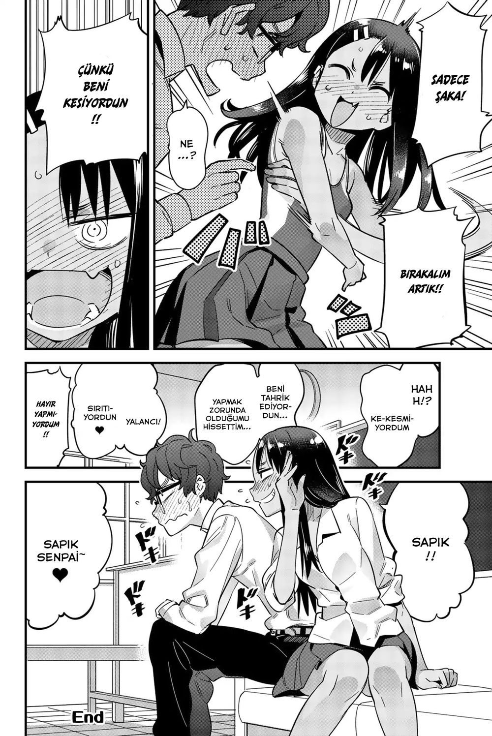 Ijiranaide, Nagatoro-san Bölüm 14.2 - Sayfa 8