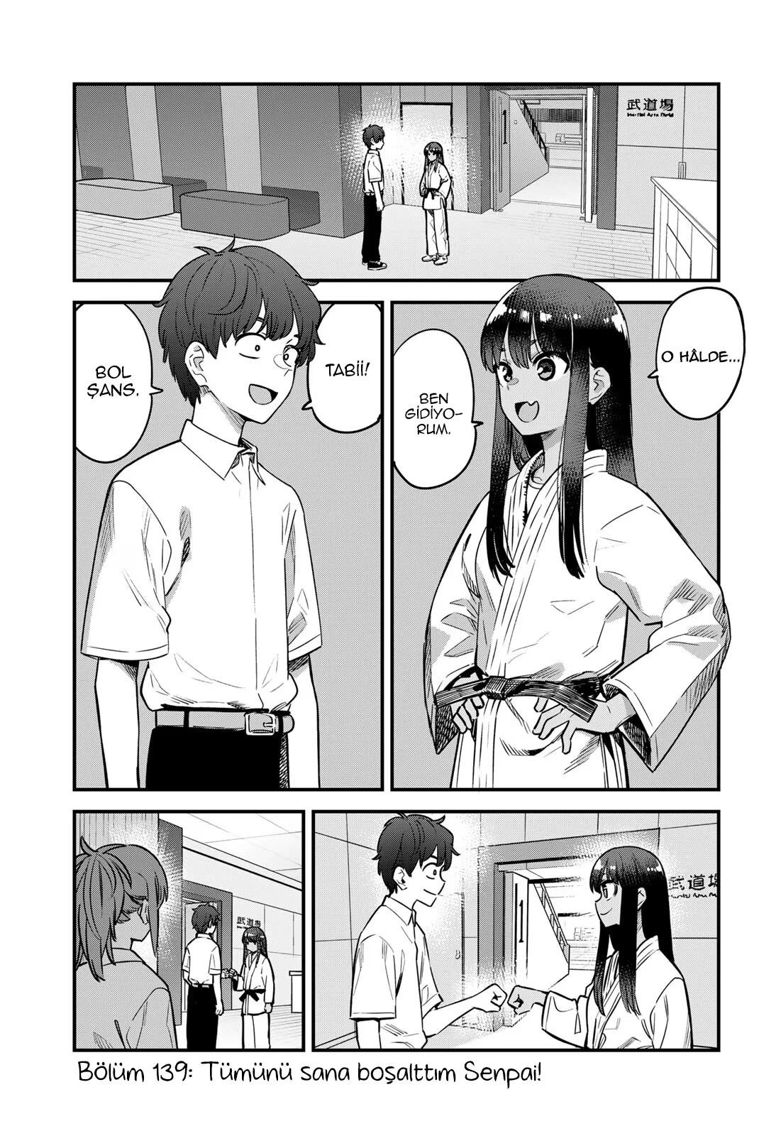 Ijiranaide, Nagatoro-san Bölüm 139 - Sayfa 1