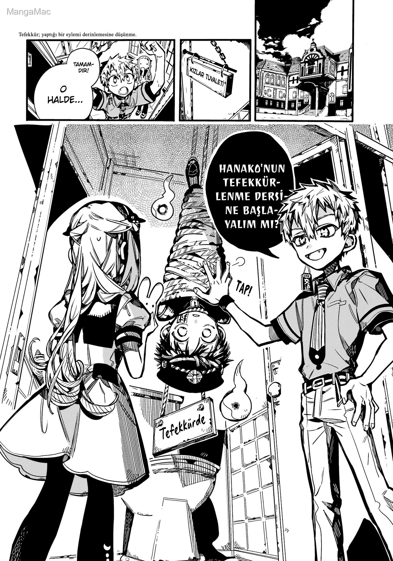 Toilet-bound Hanako-kun Bölüm 96 - Sayfa 3