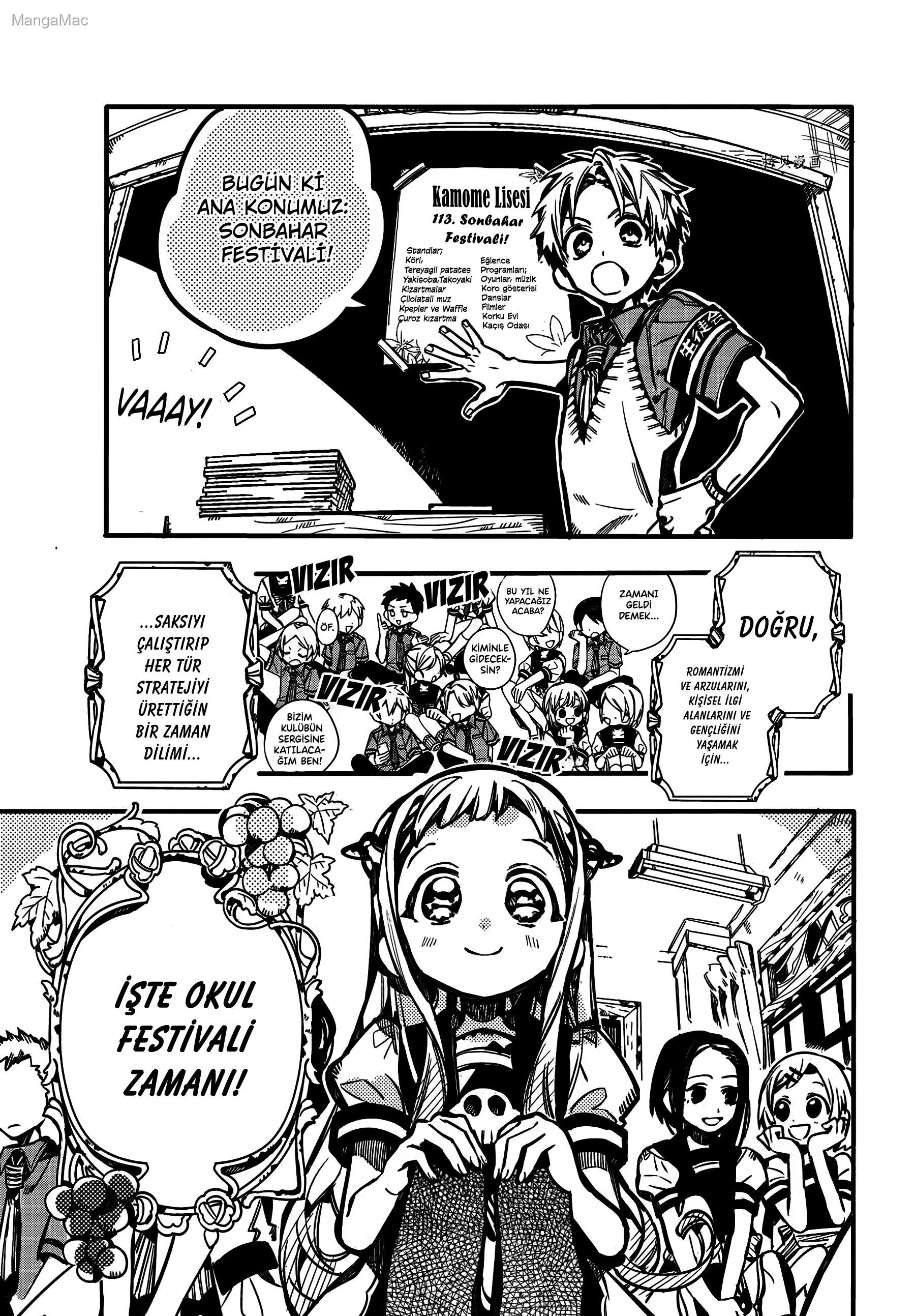 Toilet-bound Hanako-kun Bölüm 101 - Sayfa 8