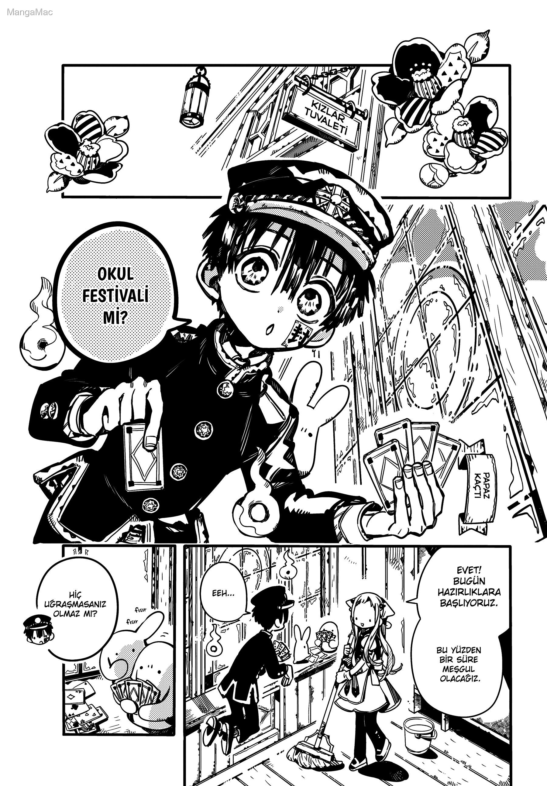 Toilet-bound Hanako-kun Bölüm 101 - Sayfa 14