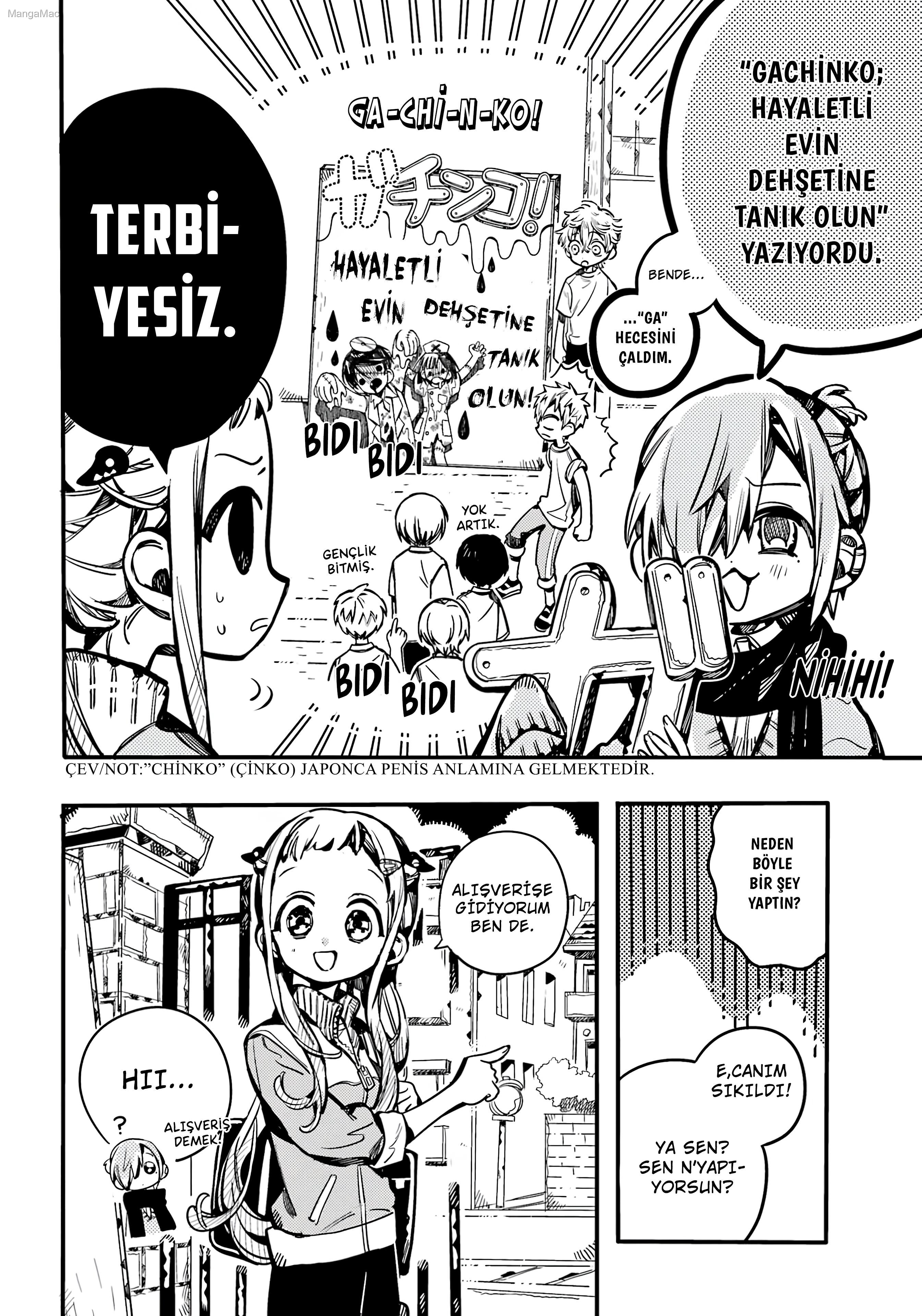 Toilet-bound Hanako-kun Bölüm 102 - Sayfa 6