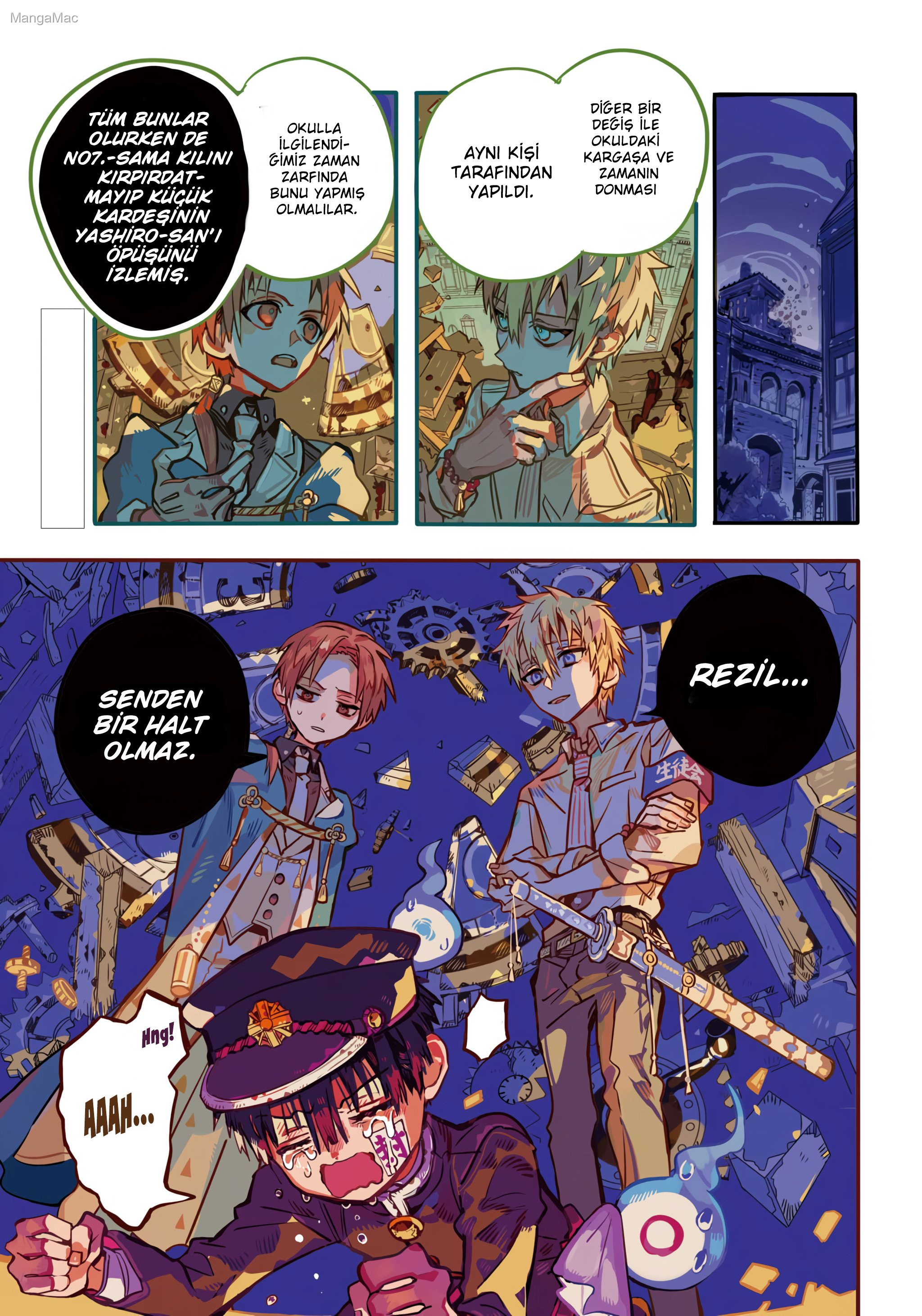 Toilet-bound Hanako-kun Bölüm 106 - Sayfa 3