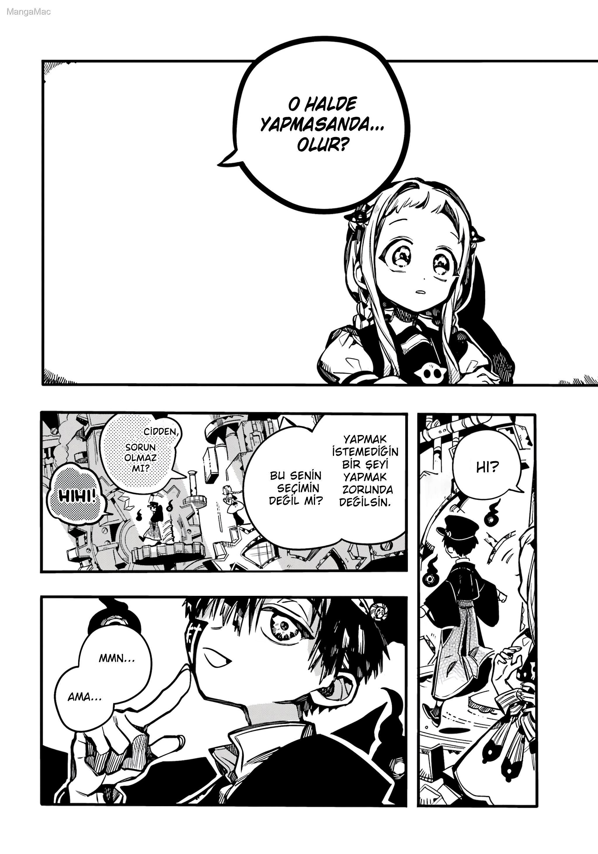 Toilet-bound Hanako-kun Bölüm 106 - Sayfa 17