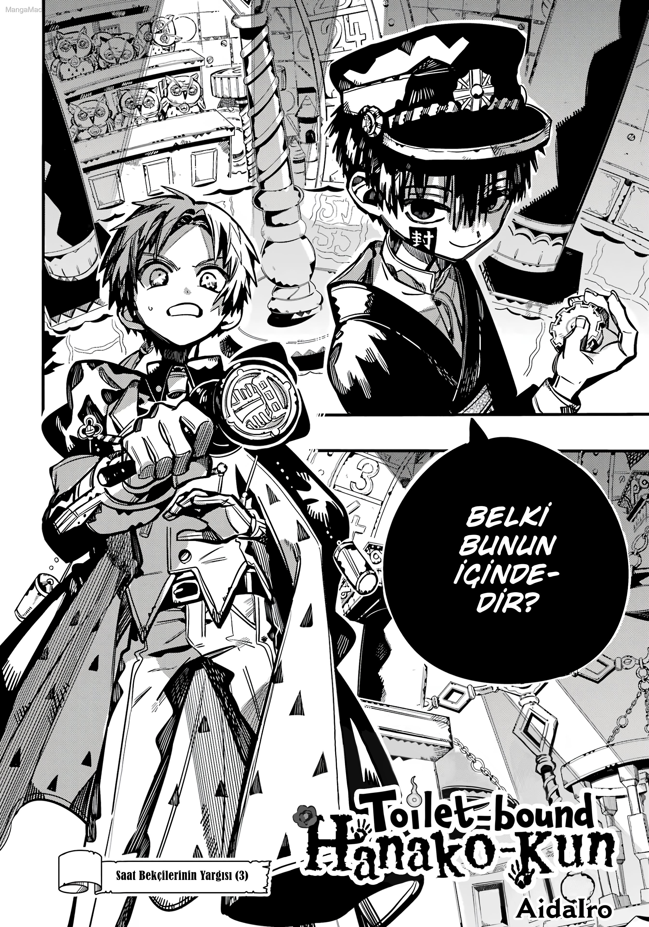 Toilet-bound Hanako-kun Bölüm 110 - Sayfa 3