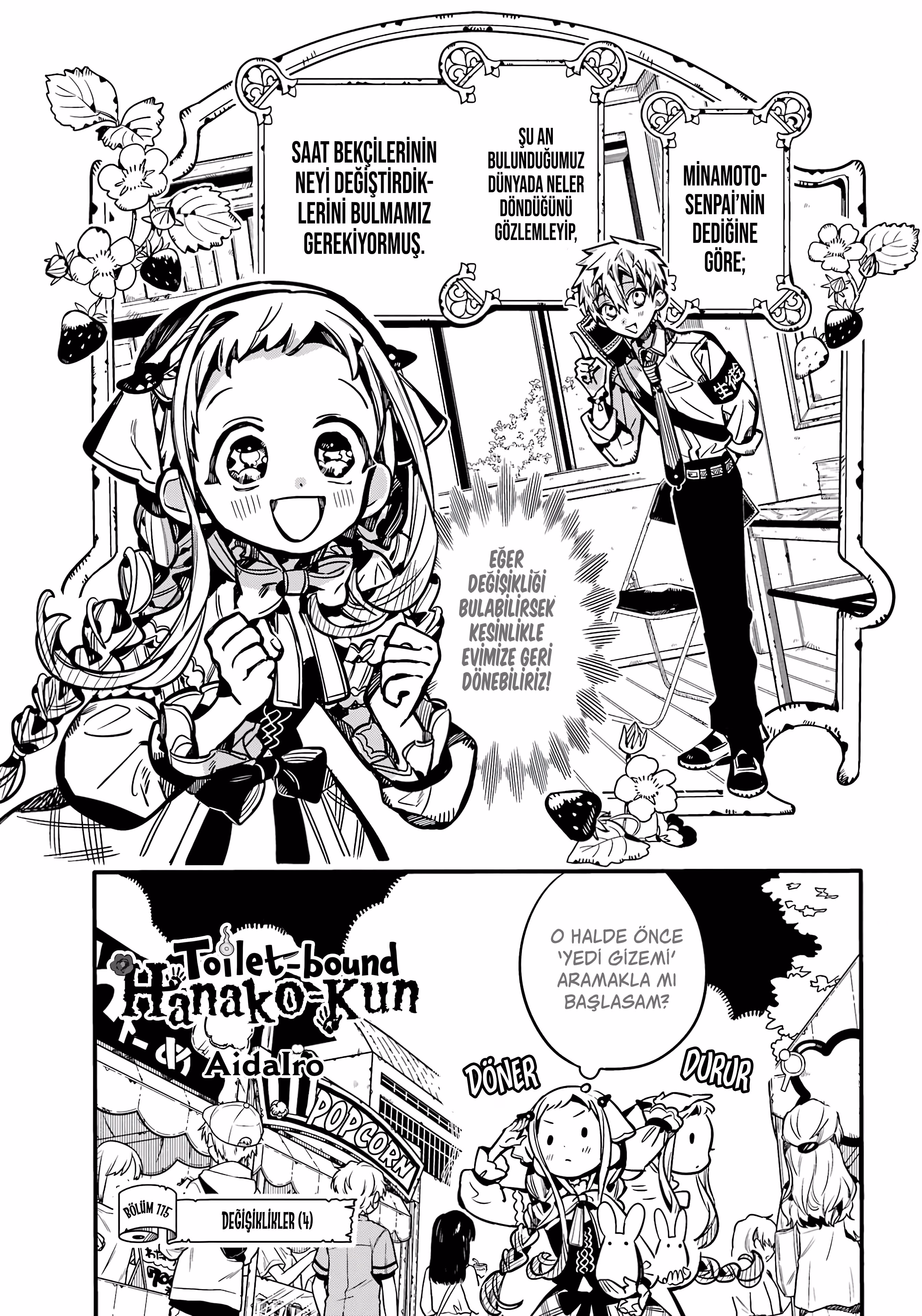 Toilet-bound Hanako-kun Bölüm 115 - Sayfa 2