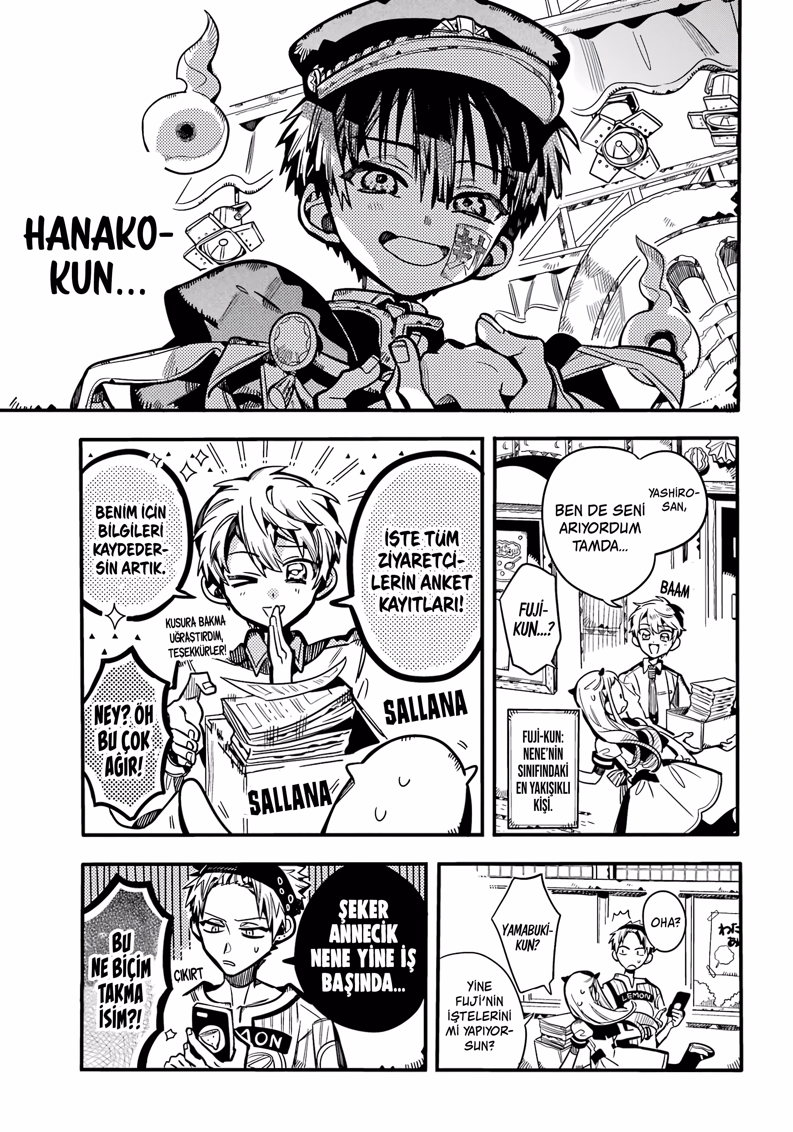 Toilet-bound Hanako-kun Bölüm 115 - Sayfa 10
