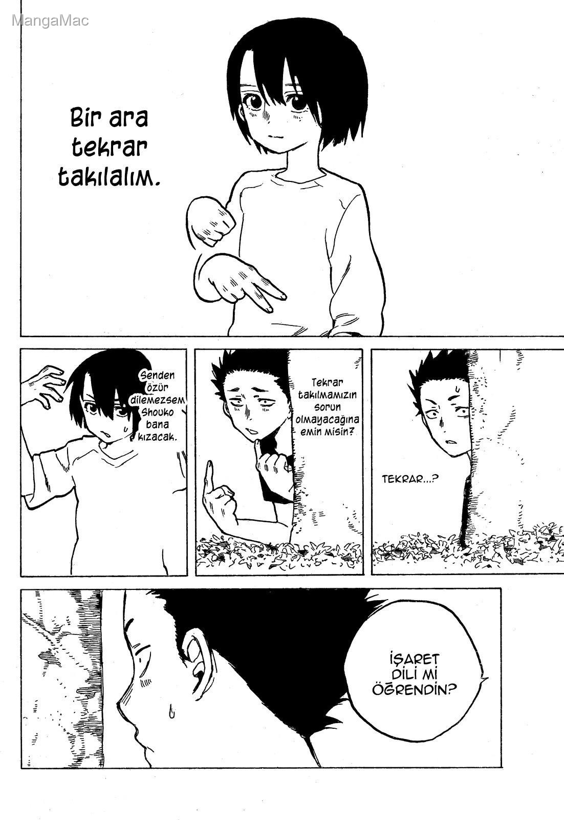 A Silent Voice Bölüm 13 - Sayfa 14