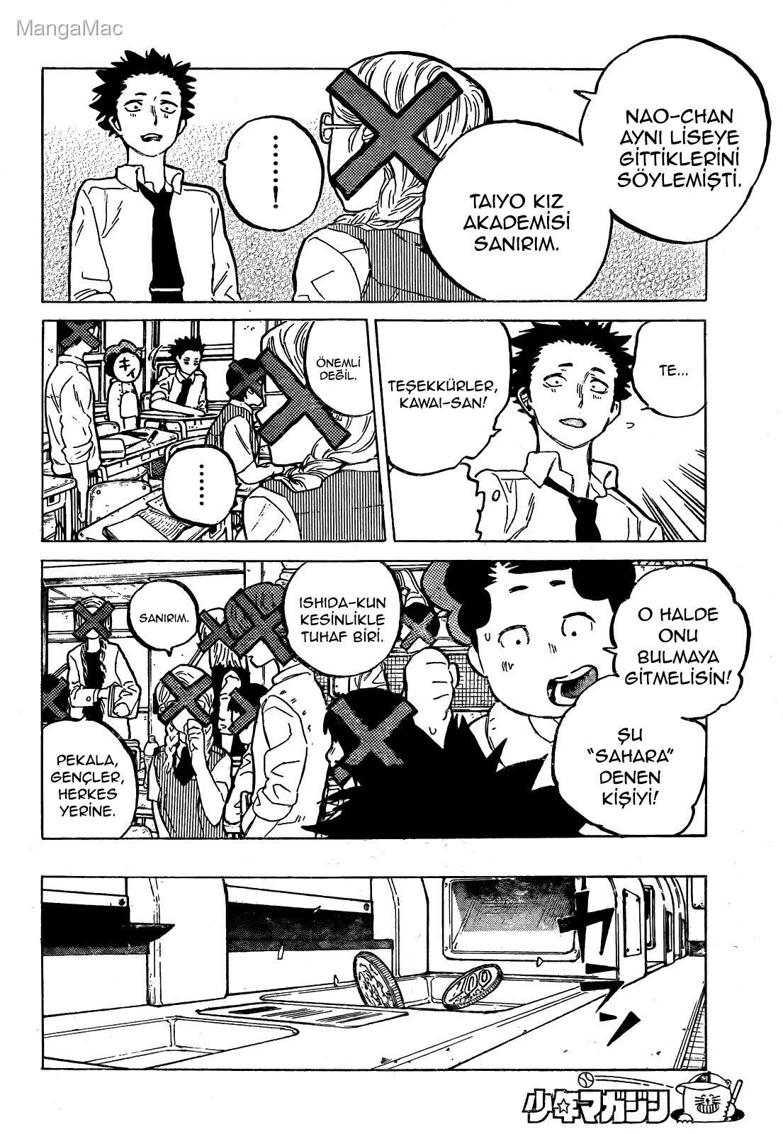 A Silent Voice Bölüm 15 - Sayfa 12